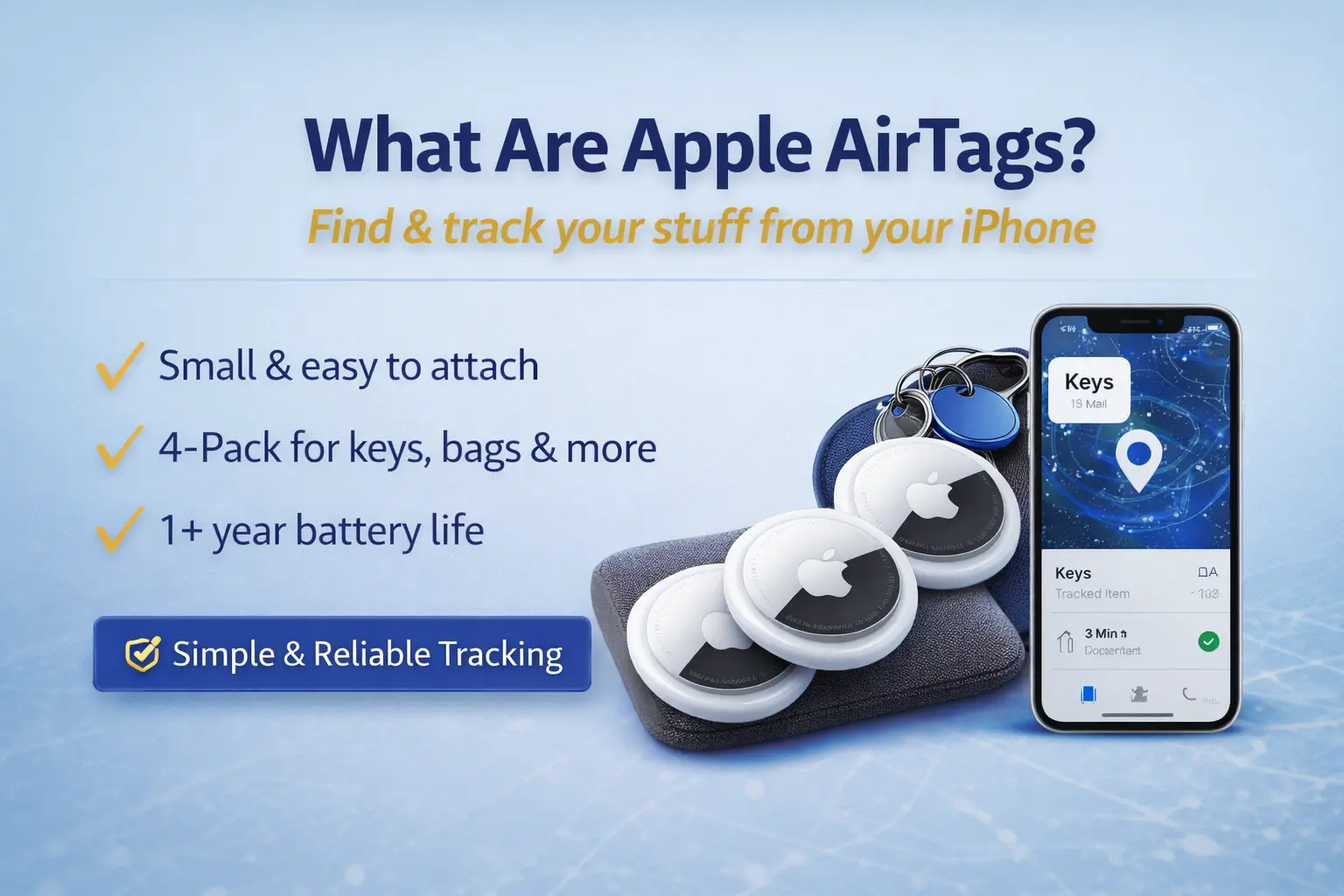 Apple AirTag 4-Pack Review – How It Works, Accuracy & Limitations