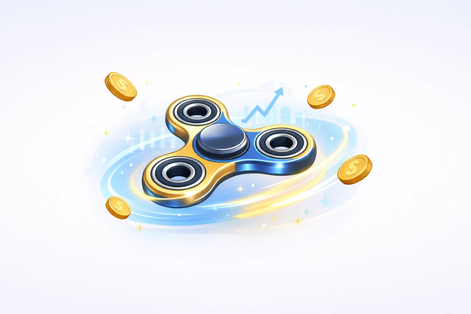 Fidget Spinner viral toy that sold 200 million units worldwide